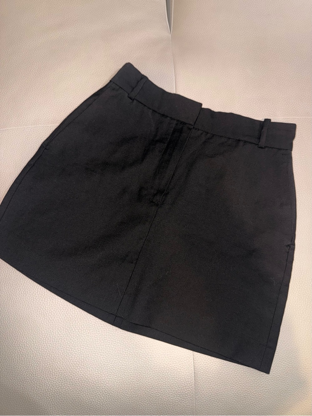 Zara Black Women's Mini Skirt - Classic A-Line